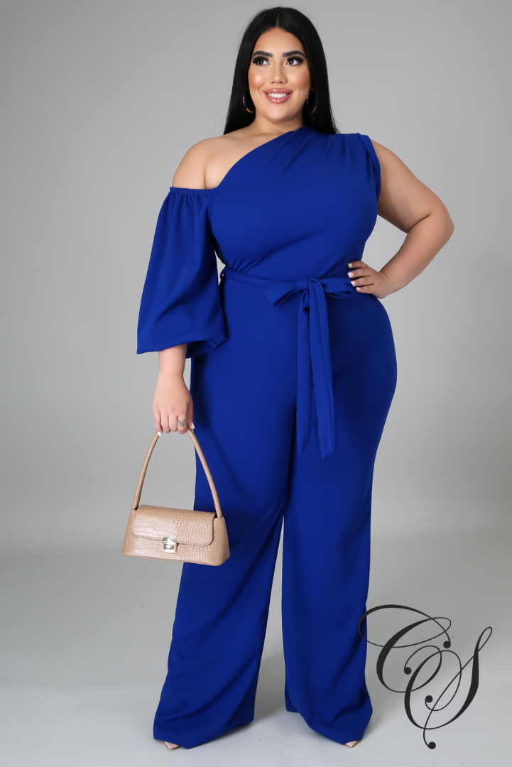 Taliyah Open Shoulder Jumpsuit