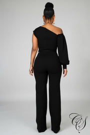 Taliyah Open Shoulder Jumpsuit, Jumpsuit - Designs By Cece Symoné