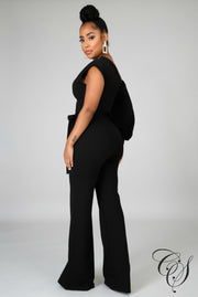 Taliyah Open Shoulder Jumpsuit, Jumpsuit - Designs By Cece Symoné