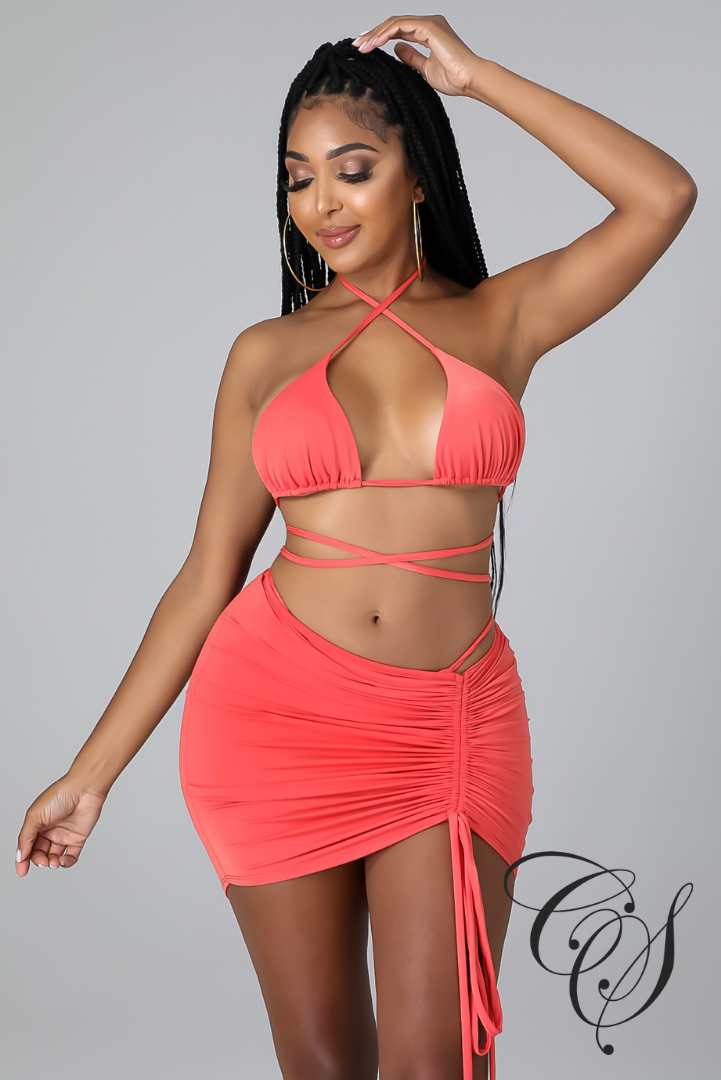Tiana 3pc Swimsuit Set