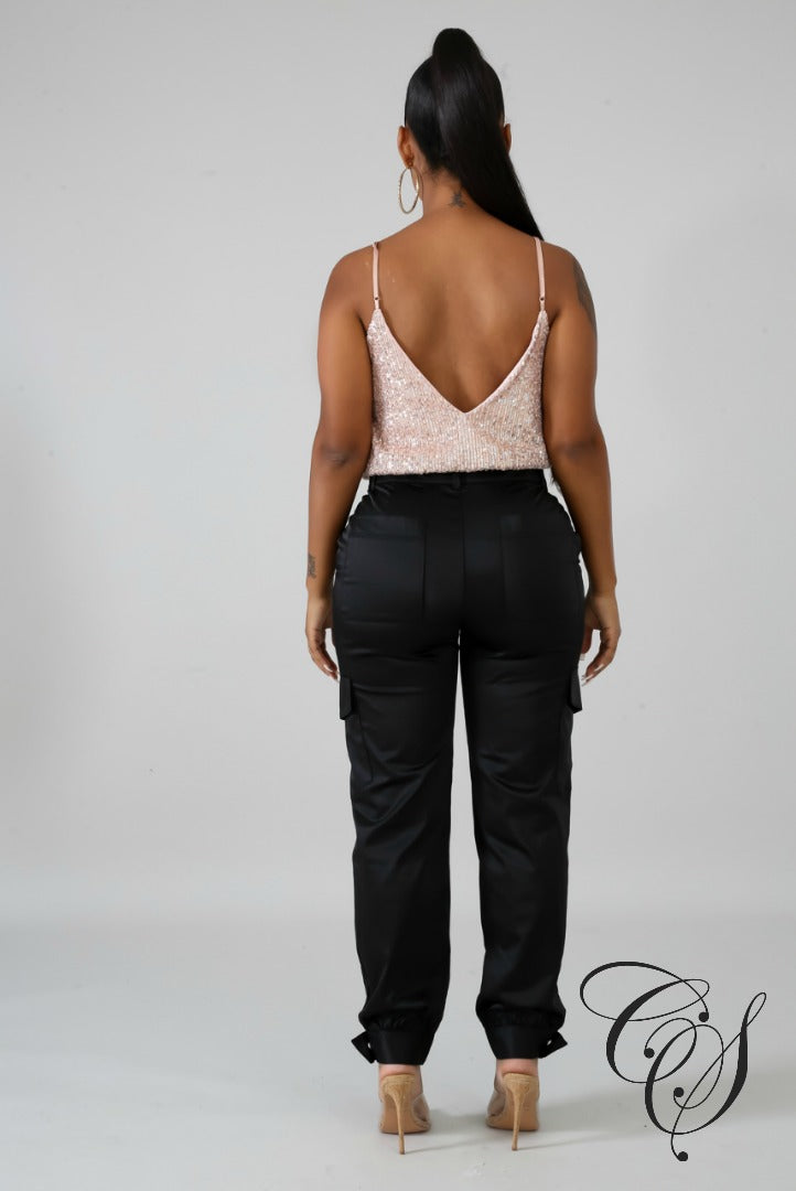 Trisha Sequin Glam Bodysuit, Bodysuit - Designs By Cece Symoné