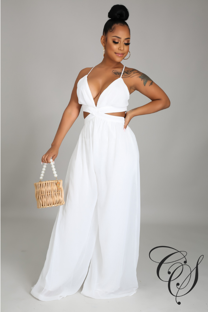 Turner Chiffon Wide Leg Jumpsuit