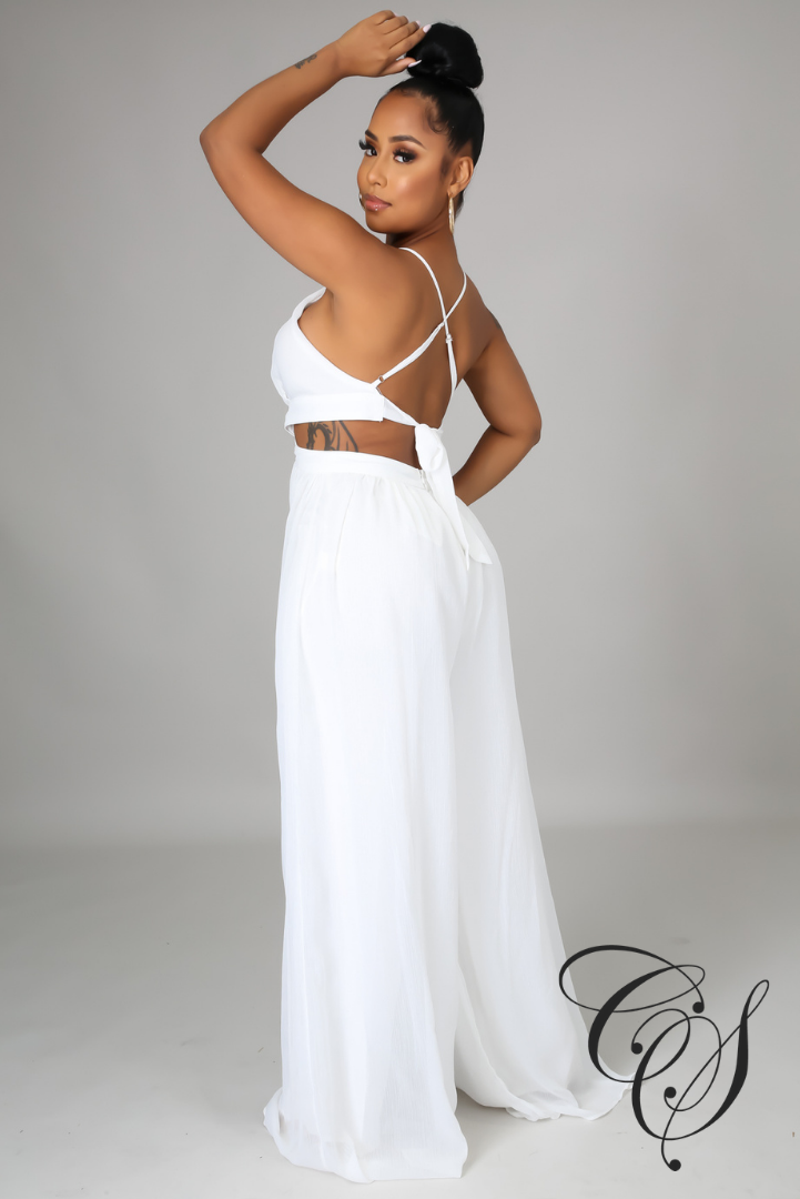 Turner Chiffon Wide Leg Jumpsuit