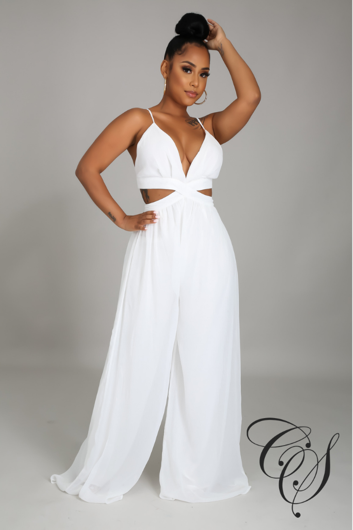 Turner Chiffon Wide Leg Jumpsuit