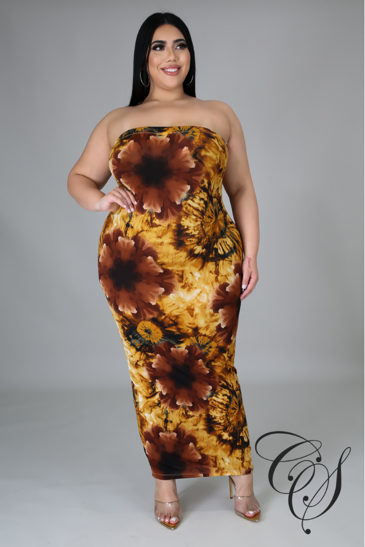 Rita Wall Flower Dress Set