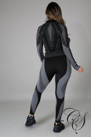 Amy Seamless Zip Jacket + Legging Set