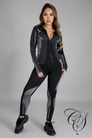 Amy Seamless Zip Jacket + Legging Set