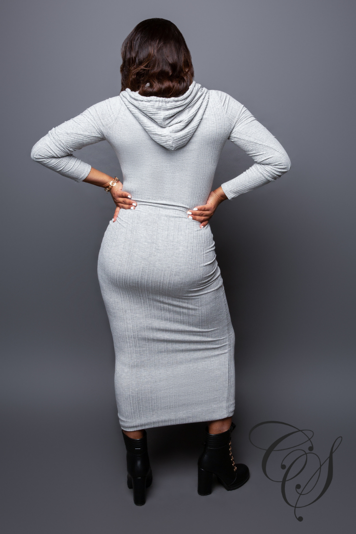 Serena Hooded Maxi Dress