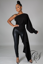 Velora One Shoulder Top