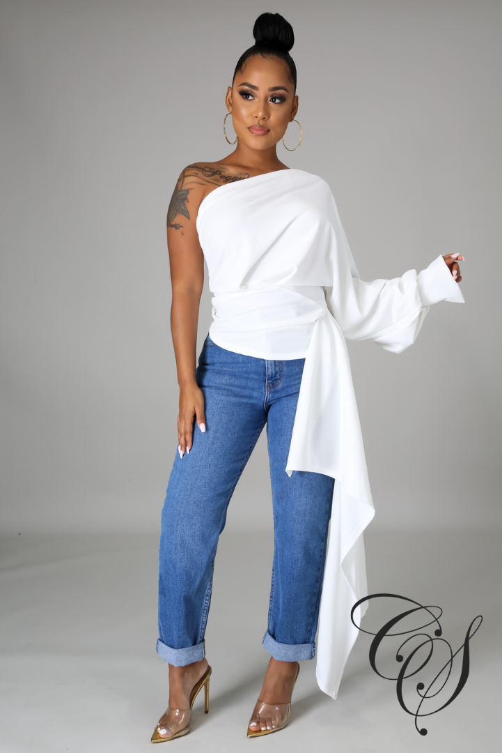 Velora One Shoulder Top