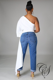 Velora One Shoulder Top