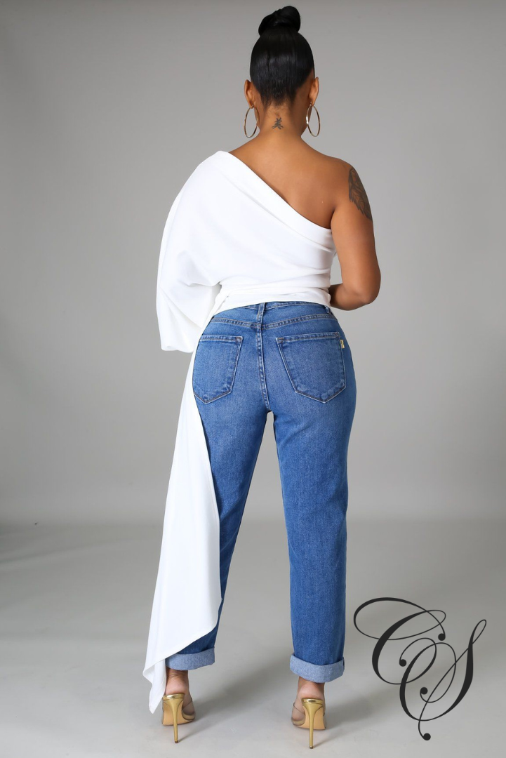 Velora One Shoulder Top