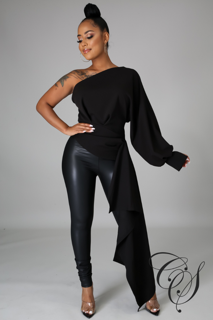 Velora One Shoulder Top