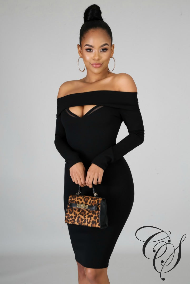 Venechia Midi Bodycon Dress, Dresses - Designs By Cece Symoné