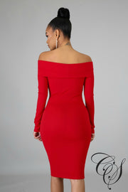 Venechia Midi Bodycon Dress, Dresses - Designs By Cece Symoné