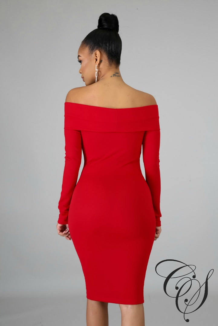 Venechia Midi Bodycon Dress, Dresses - Designs By Cece Symoné