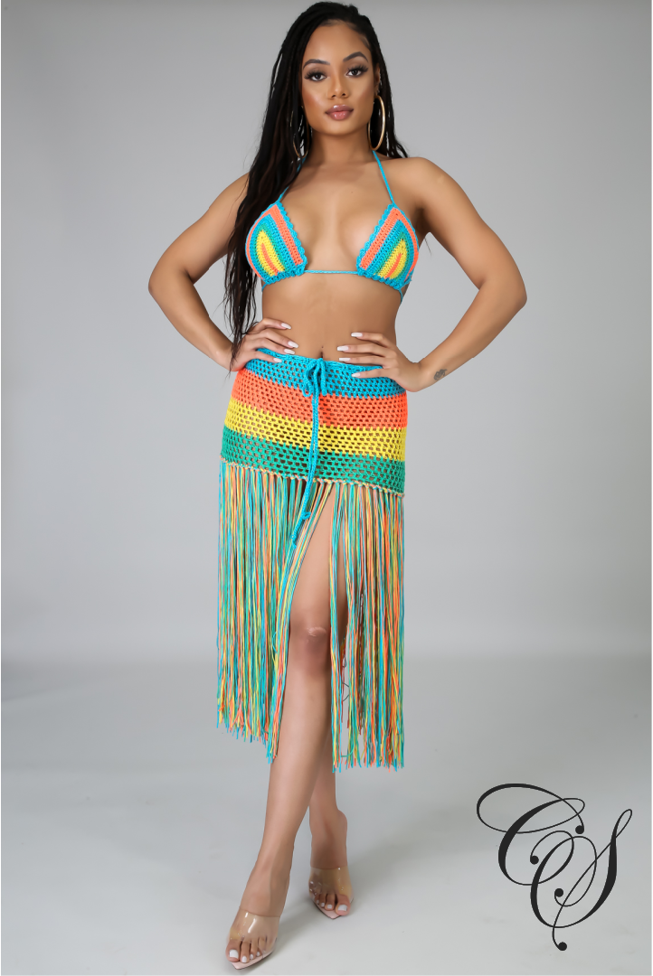 Yaya True Colors Skirt Set
